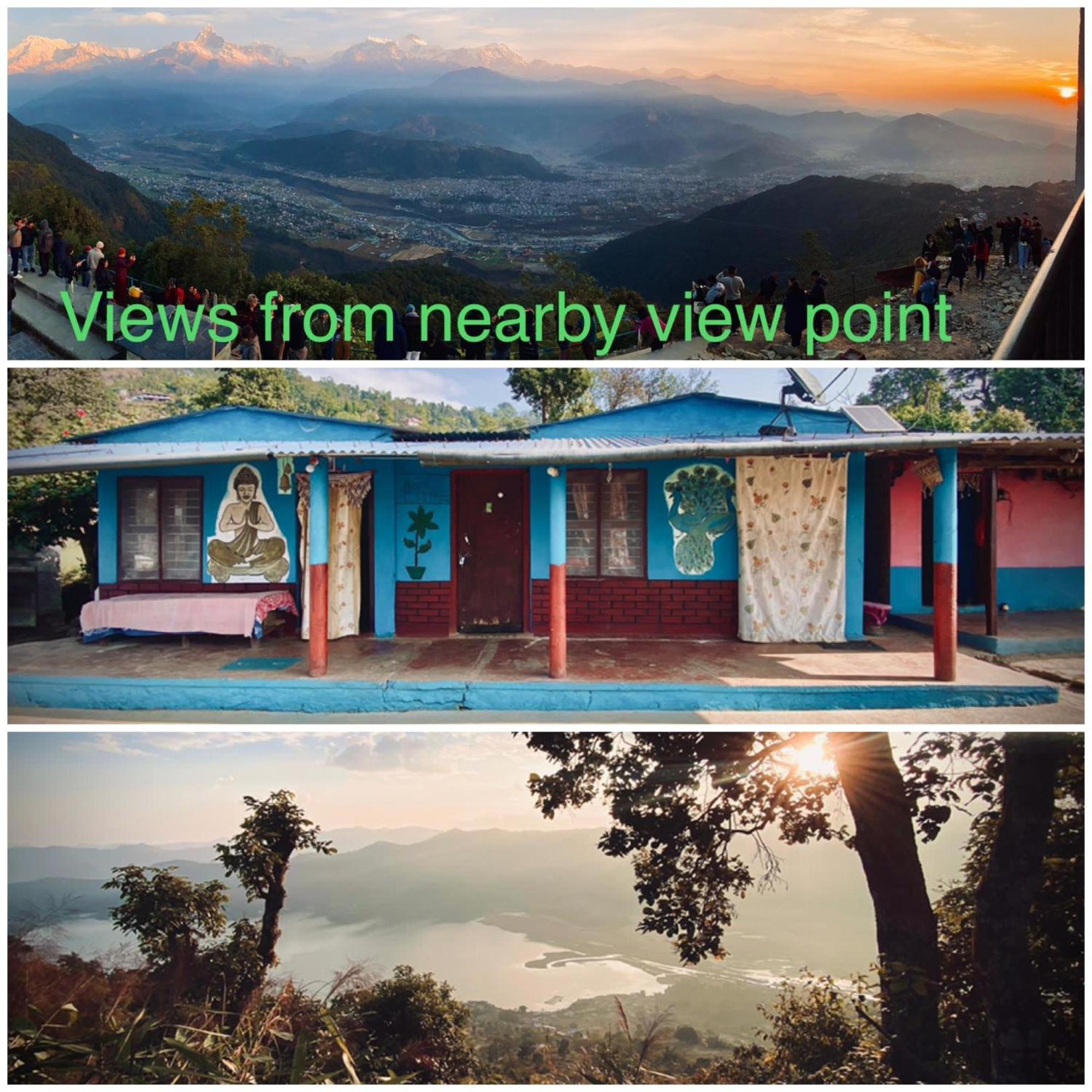 Hom'S Homestay & Farmstay Sarangkot Pokhara Eksteriør bilde