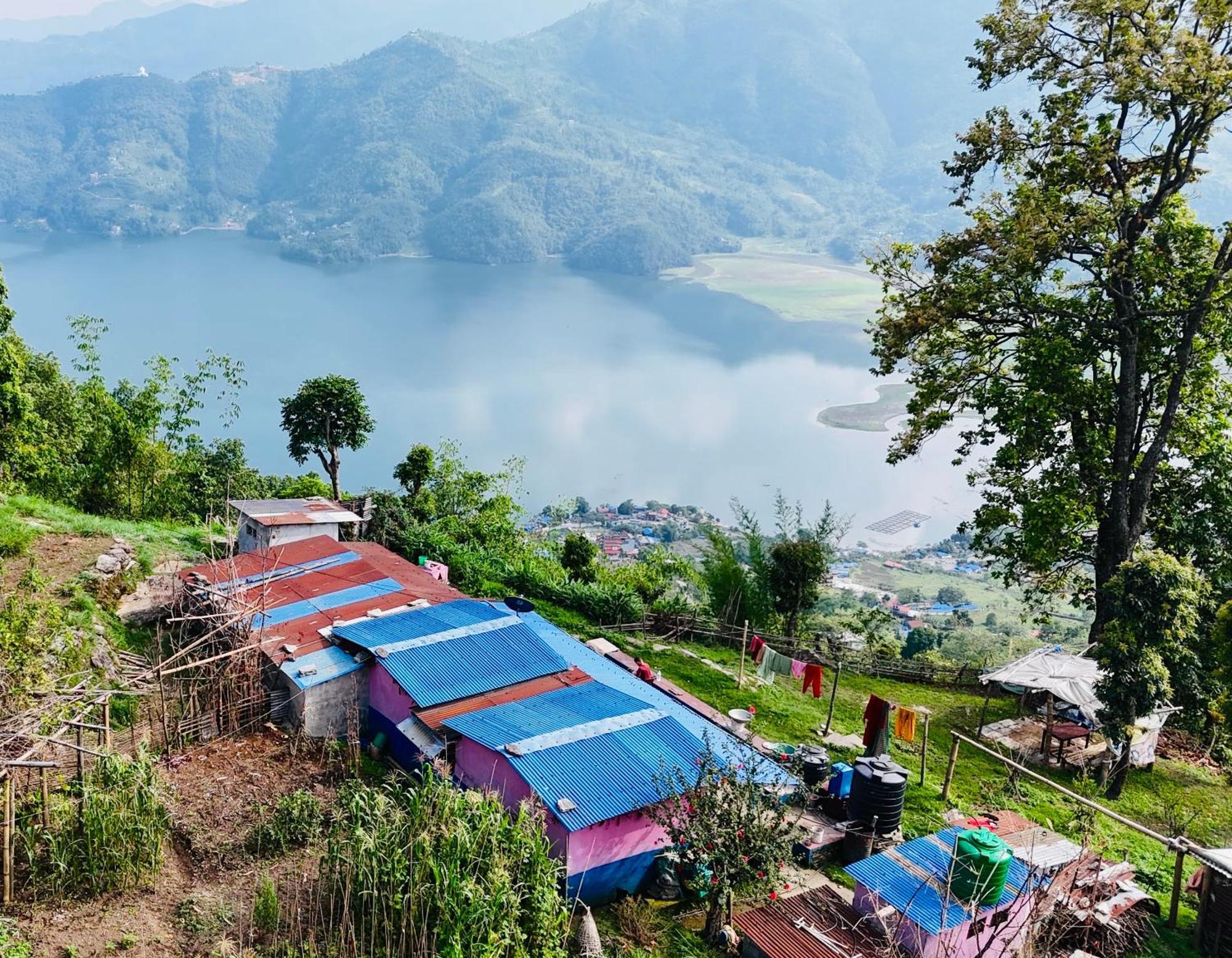 Hom'S Homestay & Farmstay Sarangkot Pokhara Eksteriør bilde